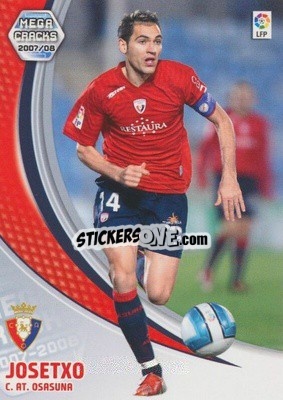 Sticker Josetxo - Liga 2007-2008. Megacracks - Panini