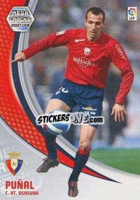 Sticker Puñal - Liga 2007-2008. Megacracks - Panini