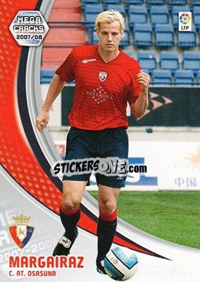 Sticker Margairaz - Liga 2007-2008. Megacracks - Panini