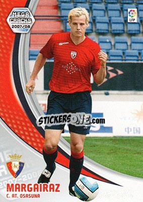 Sticker Margairaz - Liga 2007-2008. Megacracks n. 229 - Panini