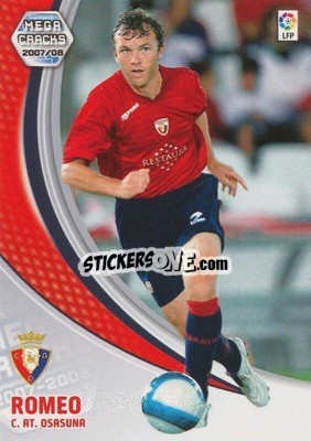 Sticker Romeo - Liga 2007-2008. Megacracks - Panini