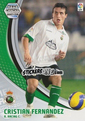 Sticker Cristian Fernandez - Liga 2007-2008. Megacracks n. 242 - Panini