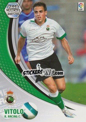 Sticker Vitolo - Liga 2007-2008. Megacracks n. 243 - Panini
