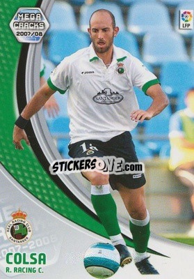 Sticker Colsa - Liga 2007-2008. Megacracks - Panini