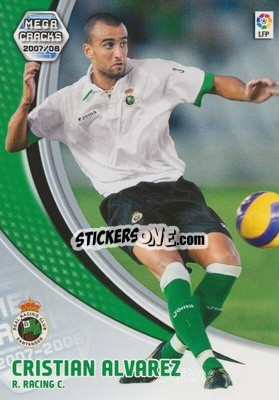 Sticker Cristian Alvarez - Liga 2007-2008. Megacracks n. 246 - Panini