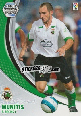 Figurina Munitis - Liga 2007-2008. Megacracks - Panini