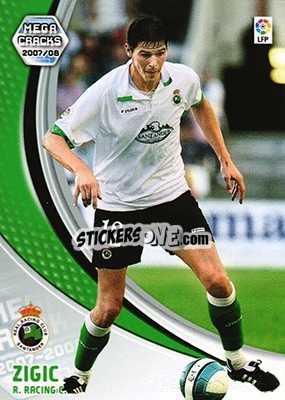 Figurina Zigic - Liga 2007-2008. Megacracks - Panini