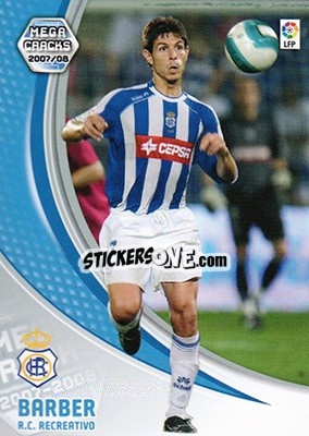 Cromo Barber - Liga 2007-2008. Megacracks - Panini