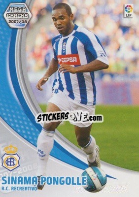 Figurina Sinamá - Liga 2007-2008. Megacracks - Panini