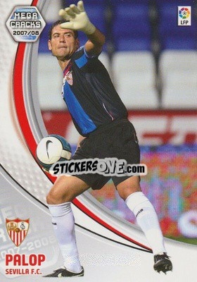 Figurina Palop - Liga 2007-2008. Megacracks - Panini