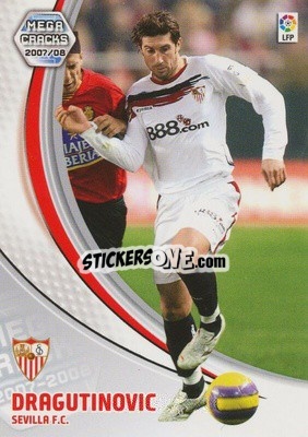 Sticker Dragutinovic - Liga 2007-2008. Megacracks - Panini