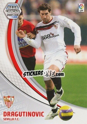 Sticker Dragutinovic - Liga 2007-2008. Megacracks n. 277 - Panini