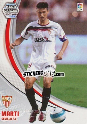 Figurina Martí - Liga 2007-2008. Megacracks n. 280 - Panini