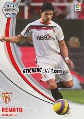Sticker Renato - Liga 2007-2008. Megacracks - Panini