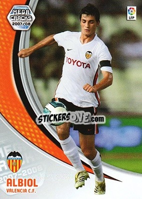 Sticker Albiol - Liga 2007-2008. Megacracks n. 292 - Panini