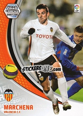 Cromo Marchena - Liga 2007-2008. Megacracks - Panini