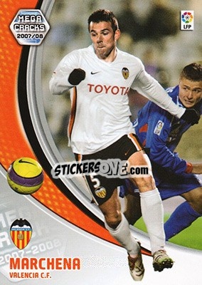 Sticker Marchena - Liga 2007-2008. Megacracks n. 294 - Panini