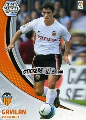 Sticker Gavilán - Liga 2007-2008. Megacracks n. 299 - Panini