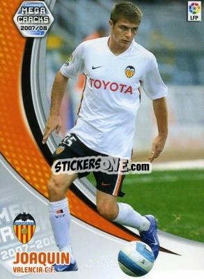 Cromo Joaquín - Liga 2007-2008. Megacracks - Panini