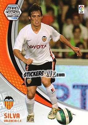 Sticker Silva - Liga 2007-2008. Megacracks - Panini