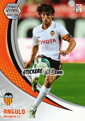 Sticker Angulo - Liga 2007-2008. Megacracks - Panini