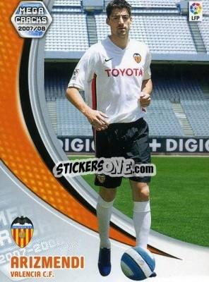 Sticker Arizmendi - Liga 2007-2008. Megacracks - Panini