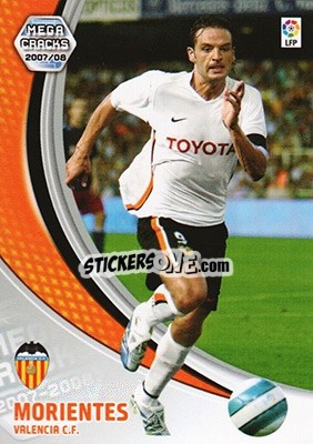 Cromo Morientes - Liga 2007-2008. Megacracks - Panini