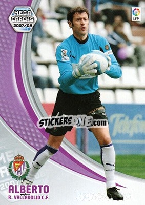 Sticker Alberto - Liga 2007-2008. Megacracks - Panini