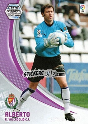 Sticker Alberto - Liga 2007-2008. Megacracks n. 308 - Panini