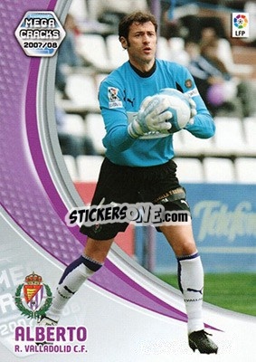 Cromo Alberto - Liga 2007-2008. Megacracks - Panini