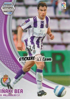 Sticker Iñaki Bea - Liga 2007-2008. Megacracks n. 310 - Panini