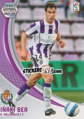 Cromo Iñaki Bea - Liga 2007-2008. Megacracks - Panini