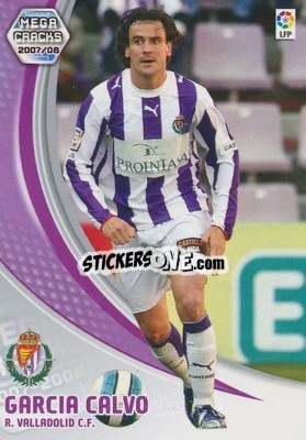 Cromo Garcia Calvo - Liga 2007-2008. Megacracks - Panini