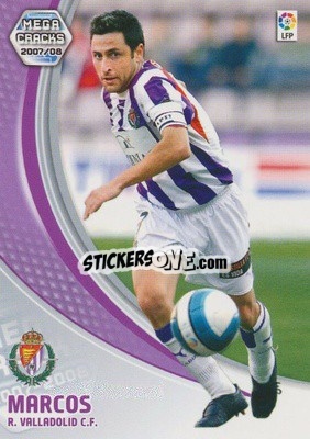 Sticker Marcos - Liga 2007-2008. Megacracks n. 313 - Panini