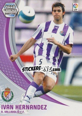 Sticker Iván Hernandez - Liga 2007-2008. Megacracks n. 318 - Panini