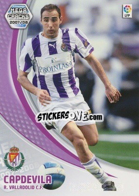 Sticker Capdevila - Liga 2007-2008. Megacracks - Panini
