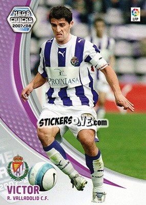 Sticker Victor - Liga 2007-2008. Megacracks n. 322 - Panini
