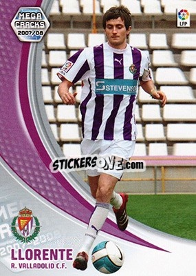 Figurina Joseba Llorente - Liga 2007-2008. Megacracks - Panini