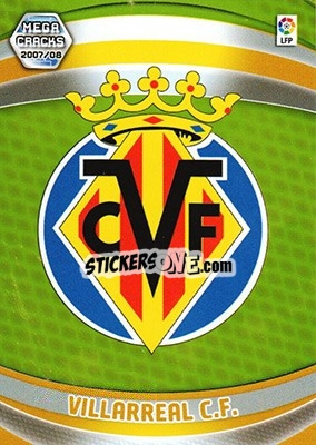 Sticker Escudo - Liga 2007-2008. Megacracks - Panini