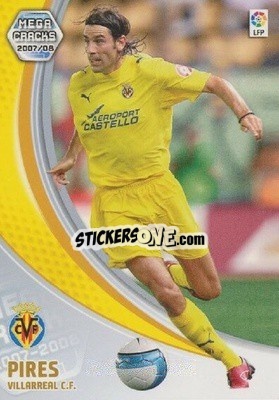 Sticker Pires - Liga 2007-2008. Megacracks - Panini
