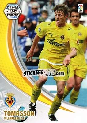 Sticker Tomasson - Liga 2007-2008. Megacracks n. 339 - Panini