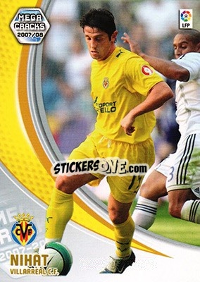 Sticker Nihat - Liga 2007-2008. Megacracks - Panini