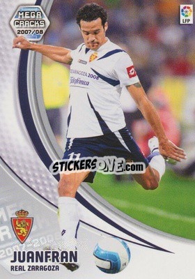 Sticker Juanfran - Liga 2007-2008. Megacracks n. 348 - Panini