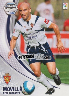 Figurina Movilla - Liga 2007-2008. Megacracks n. 350 - Panini
