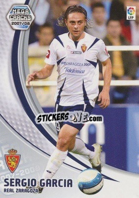 Figurina Sergio Garcia - Liga 2007-2008. Megacracks - Panini