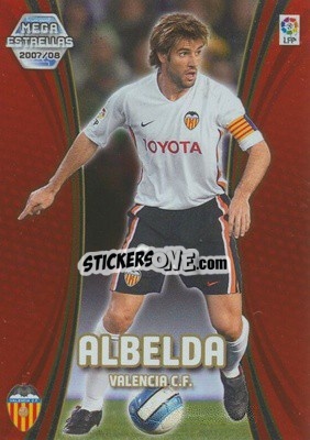 Figurina Albelda - Liga 2007-2008. Megacracks - Panini