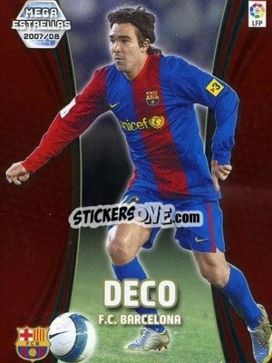 Sticker Deco - Liga 2007-2008. Megacracks - Panini