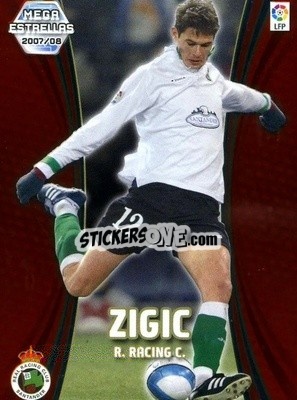 Figurina Zigic - Liga 2007-2008. Megacracks - Panini