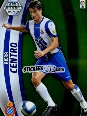 Figurina Riera - Liga 2007-2008. Megacracks - Panini