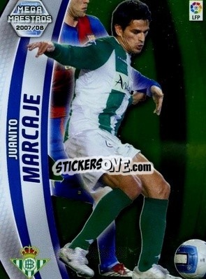 Sticker Juanito - Liga 2007-2008. Megacracks - Panini